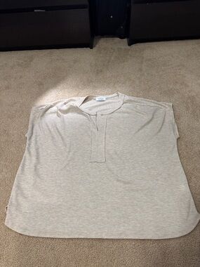 Kaileigh Neutral Waffle Knit Top